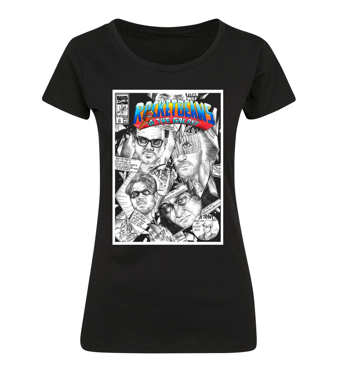 Rocket Beans TV - Beans of the Galaxy - Girlshirt