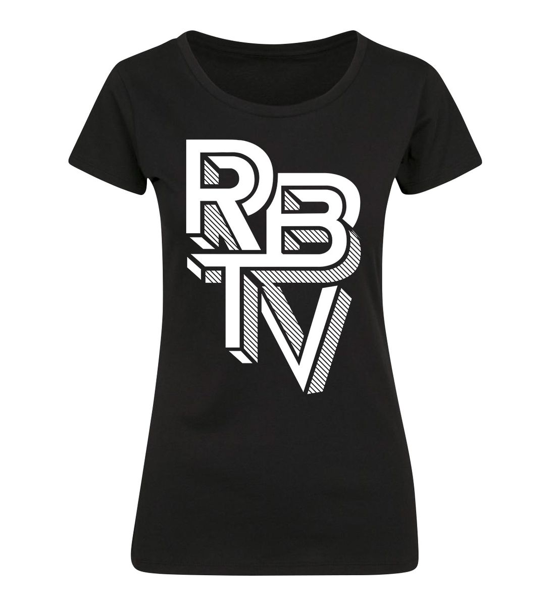 Rocket Beans TV - Escher Weiß - Girlshirt