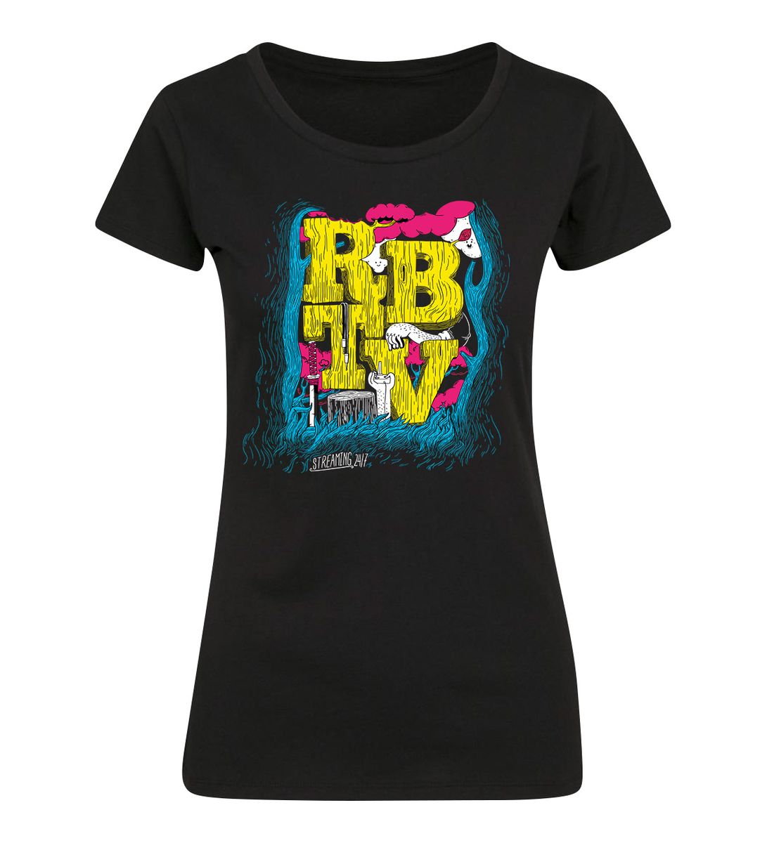 Rocket Beans TV - Wood - Girlshirt