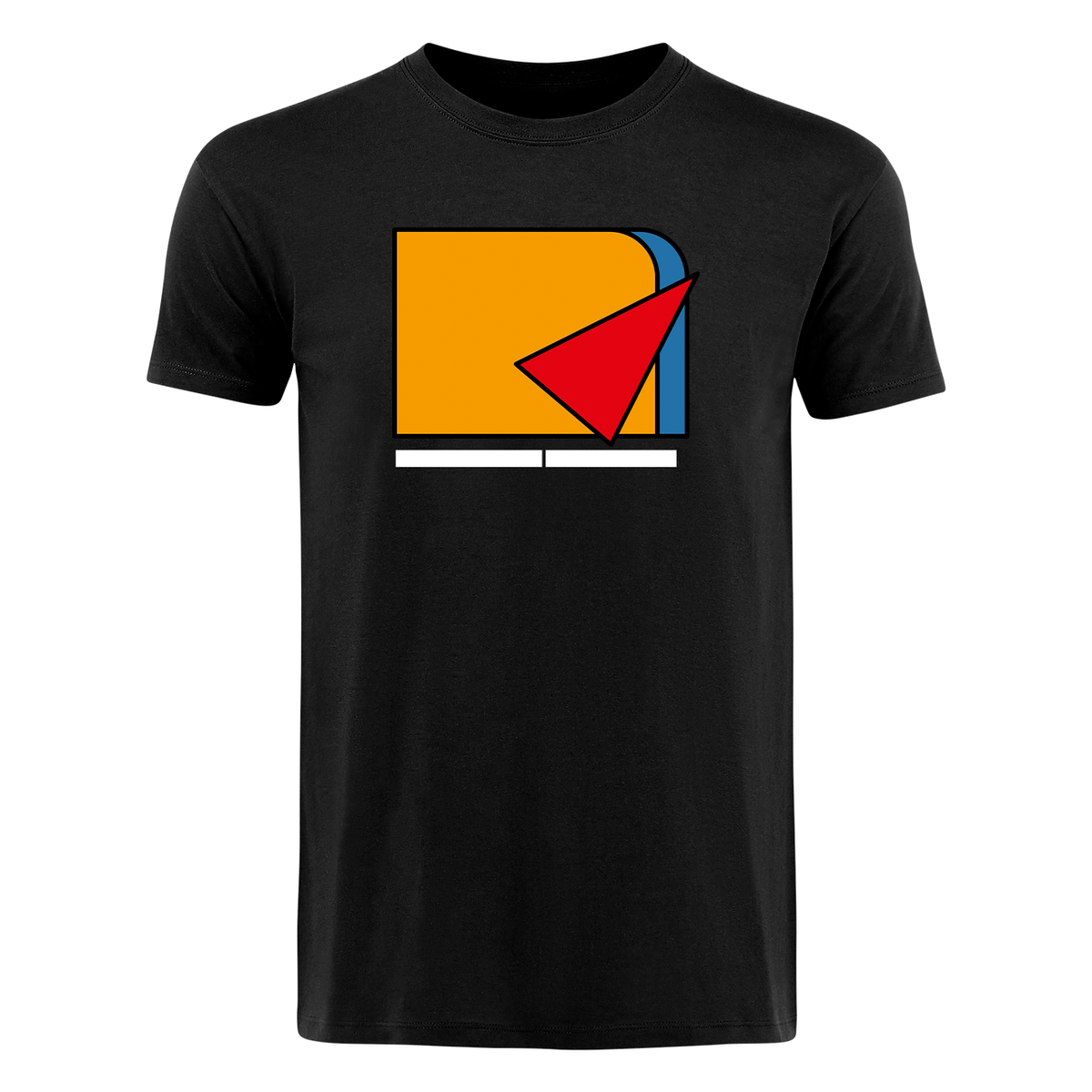 Rocket Beans TV - MTV Style Outline schwarz - T-Shirt