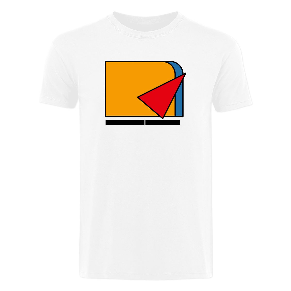Rocket Beans TV - MTV Style Outline weiß - T-Shirt