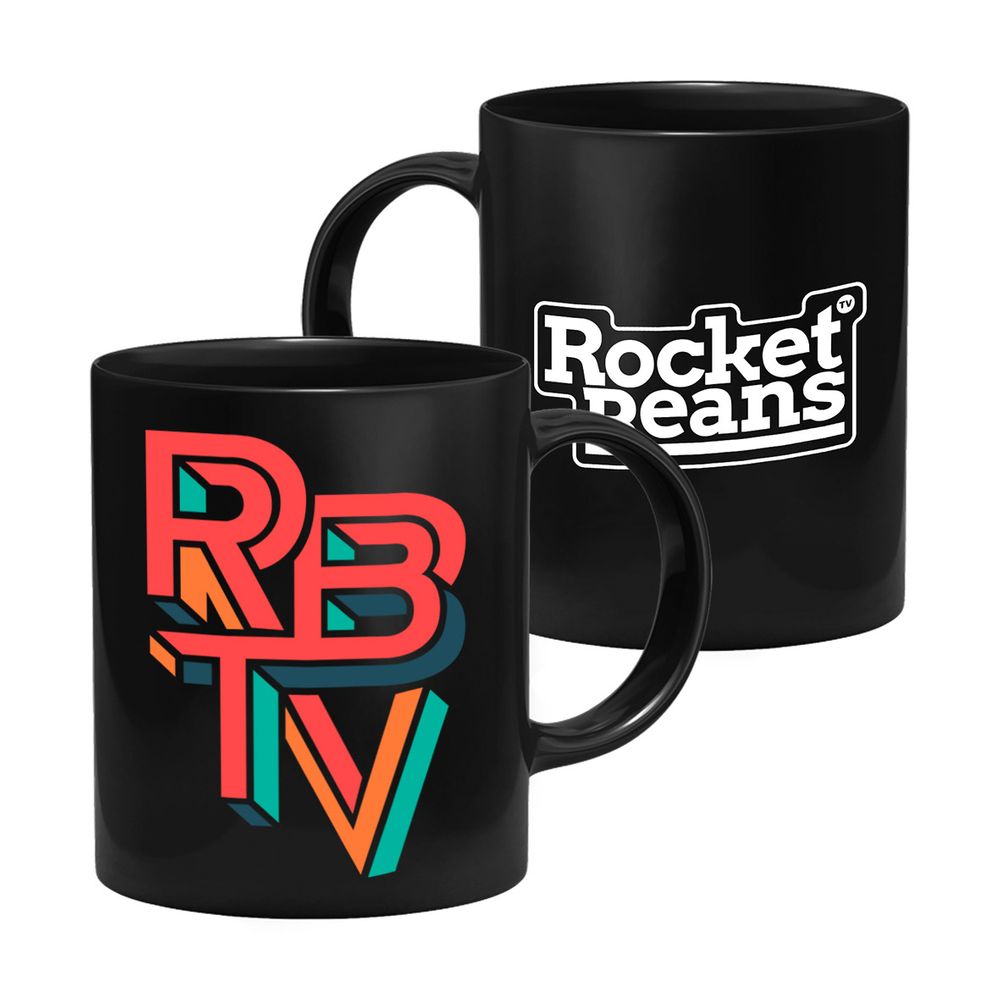 Rocket Beans TV - Escher Bunt - Tasse