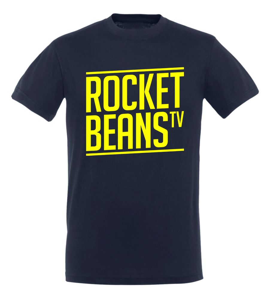 Rocket Beans TV - Slant Typo - T-Shirt