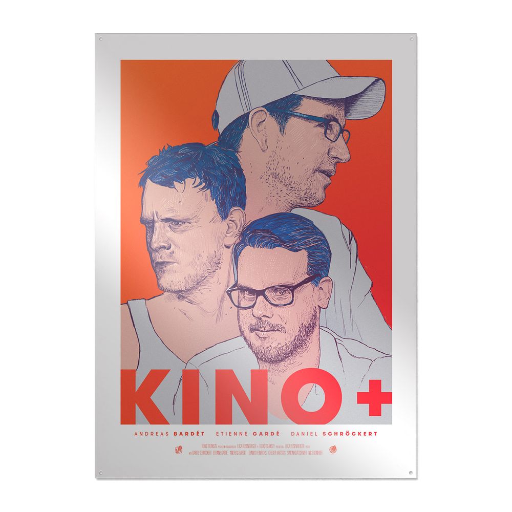 Rocket Beans TV - Kino+ - Metallschild