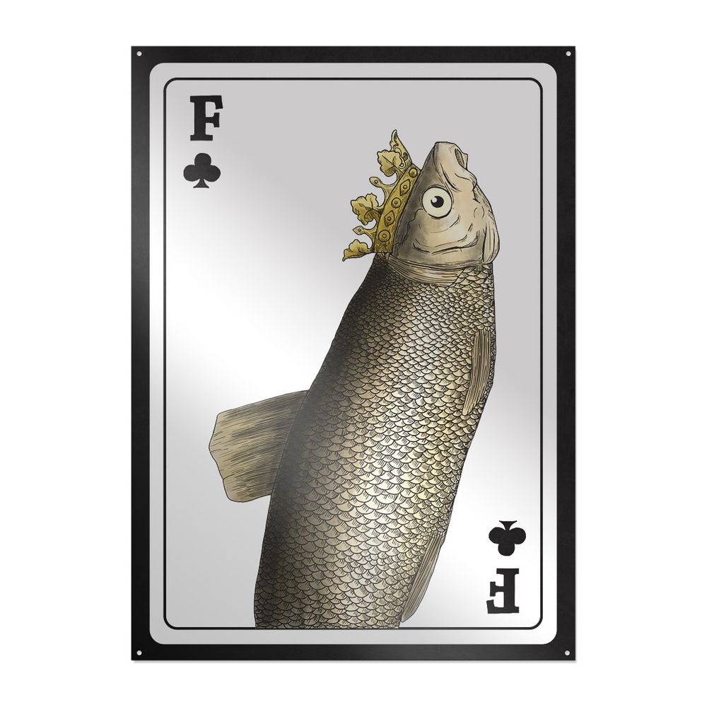 Rocket Beans TV - Fischkarte - Metallschild