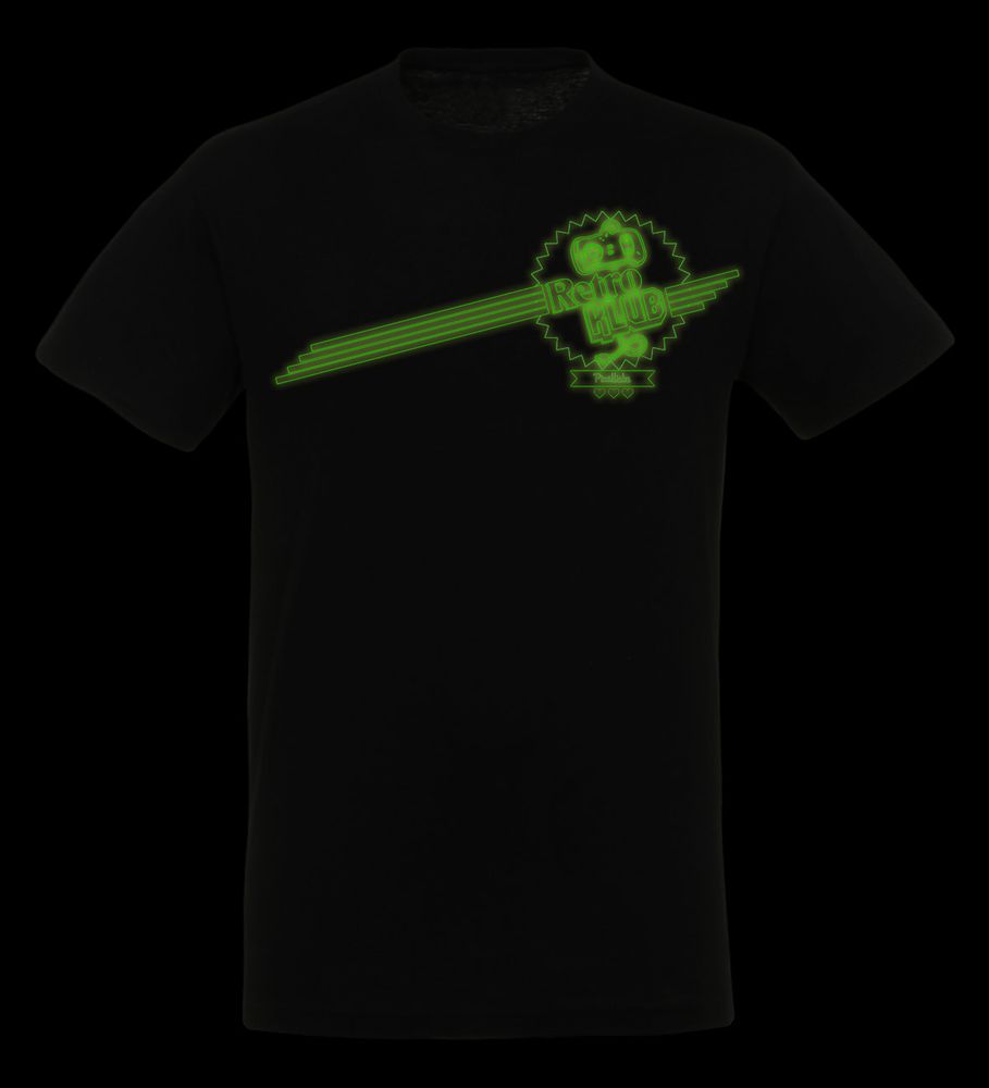 Rocket Beans TV - Retro Klub - T-Shirt / Glow in the dark
