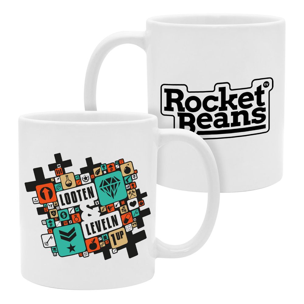 Rocket Beans TV - Looten & Leveln - Tasse