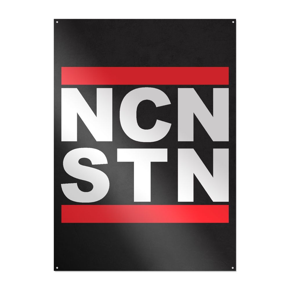 Rocket Beans TV - Nicenstein - Metallschild