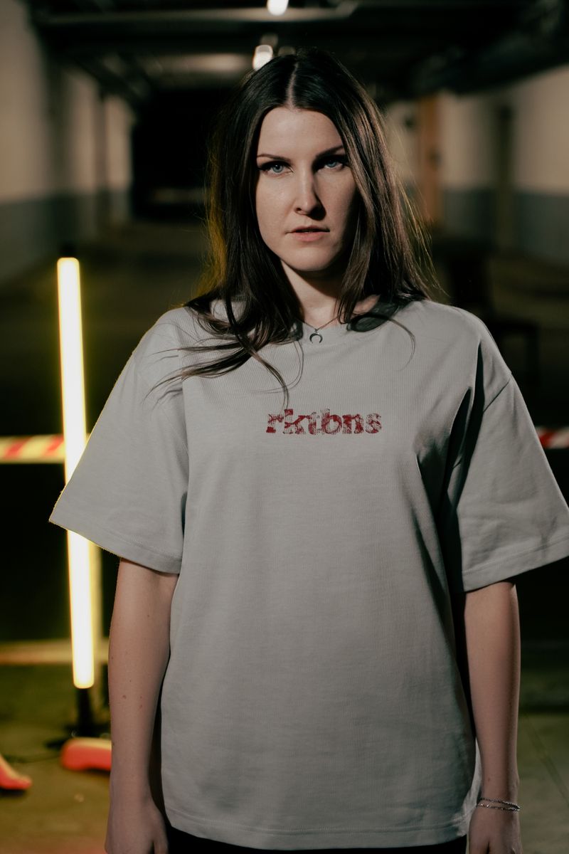 Unisex rktbns "Flooded Room Tee" - cool grey