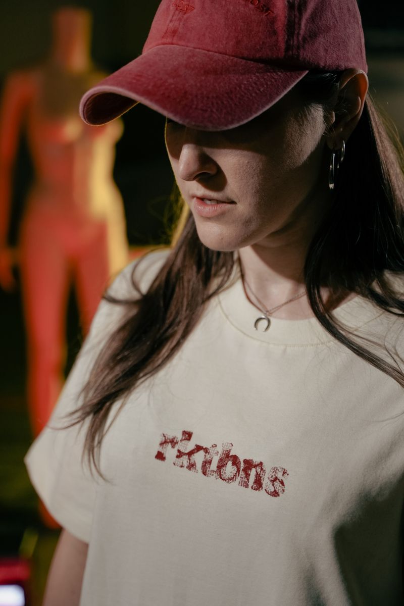 Unisex rktbns "Flooded Room Tee" - cream marshmallow