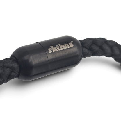 Unisex rktbns x BRACENET Armband "The Bold" - black