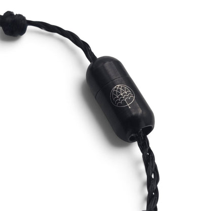 Unisex rktbns x BRACENET Armband "The Slim" - black