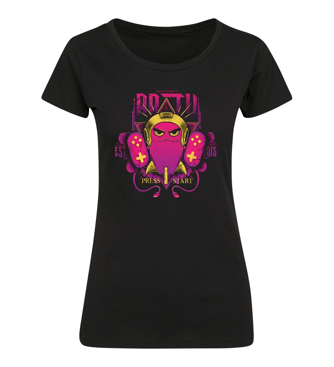 Rocket Beans TV - Press Start - Girlshirt