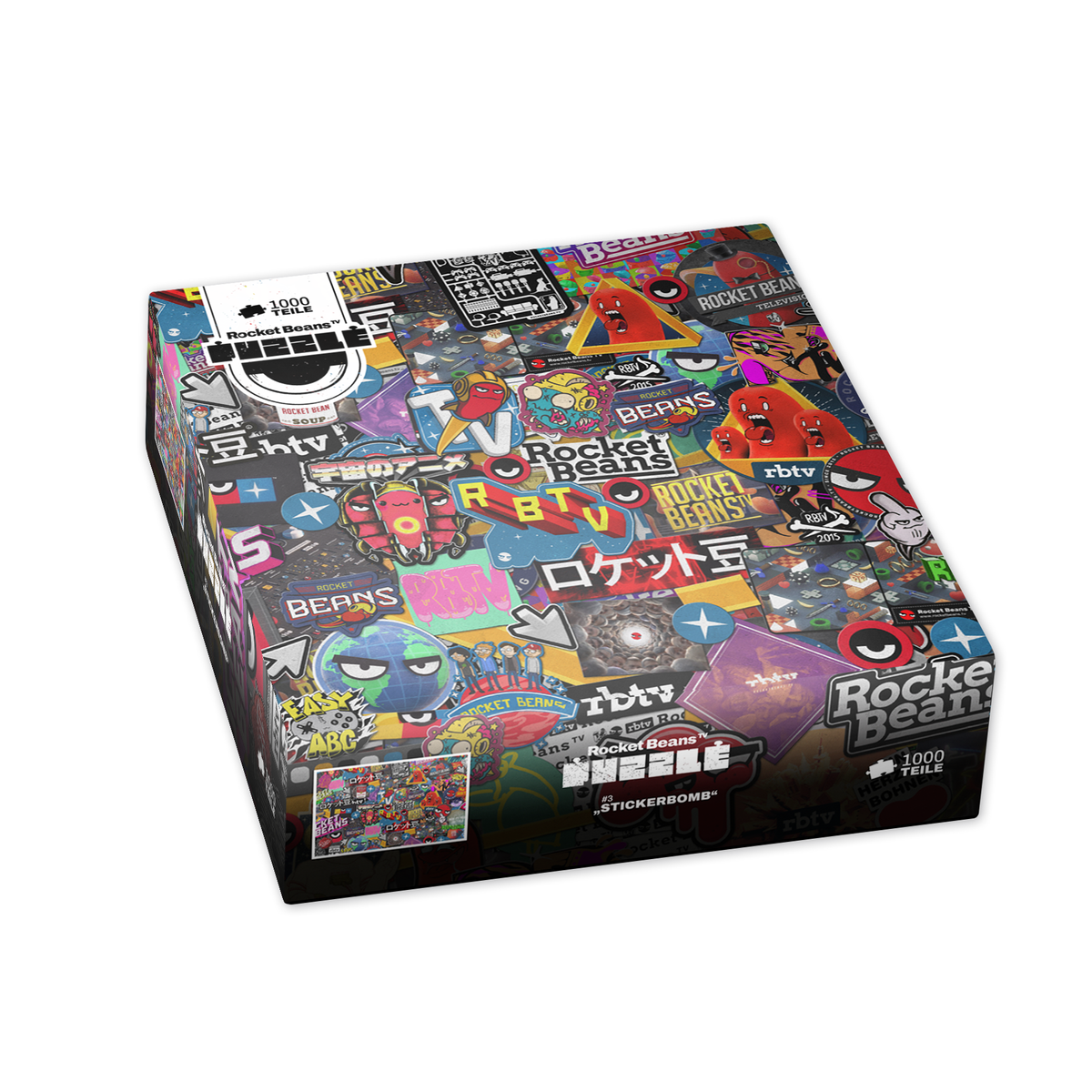 Rocket Beans TV - Stickerbomb - Puzzle