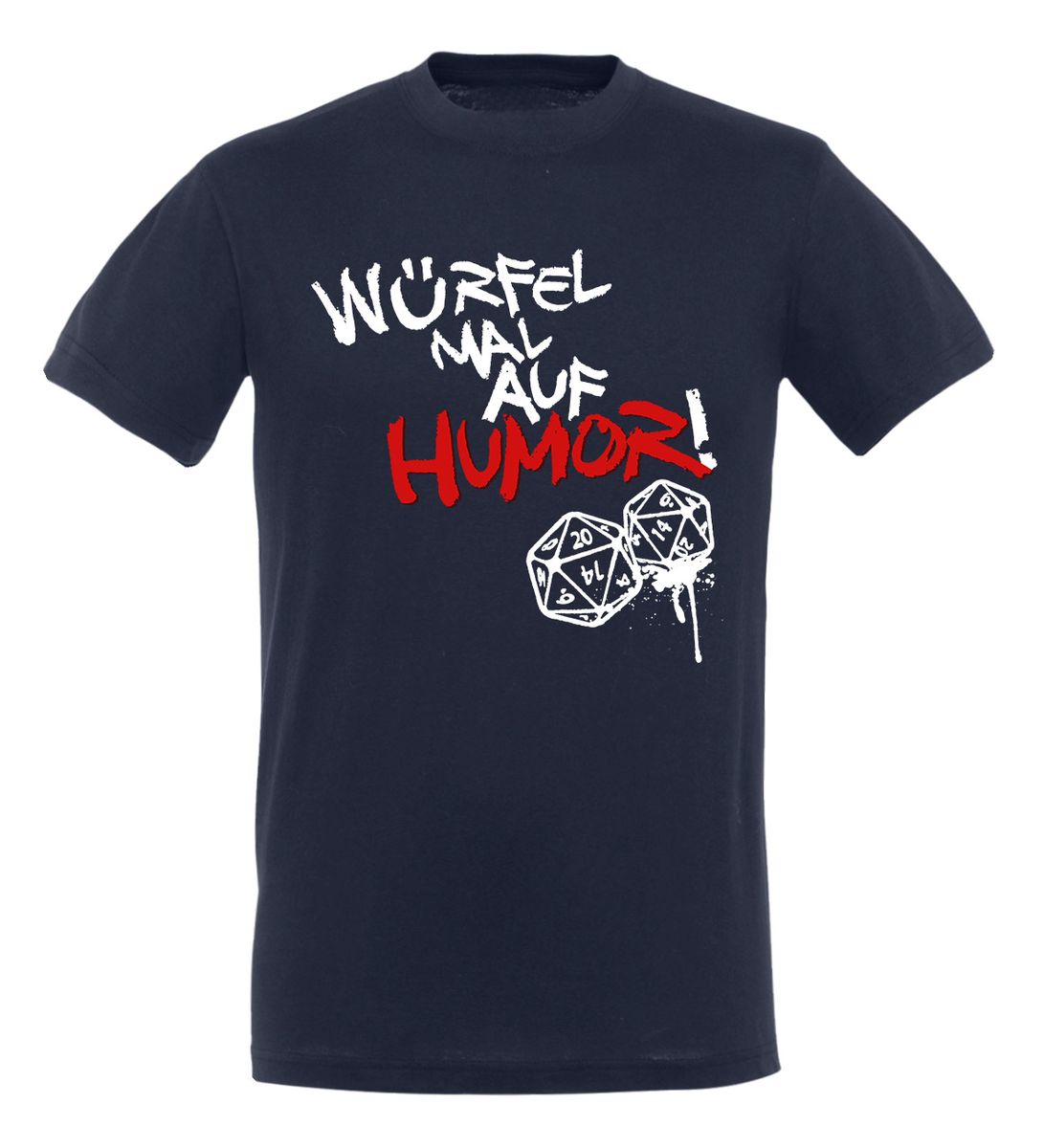 Rocket Beans TV - Würfel auf Humor - T-Shirt