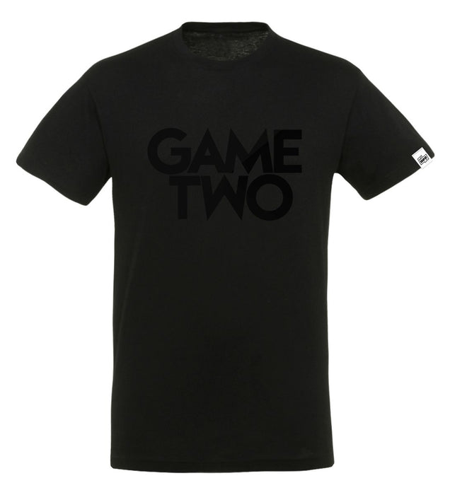 Game Two - Black on Black - T-Shirt