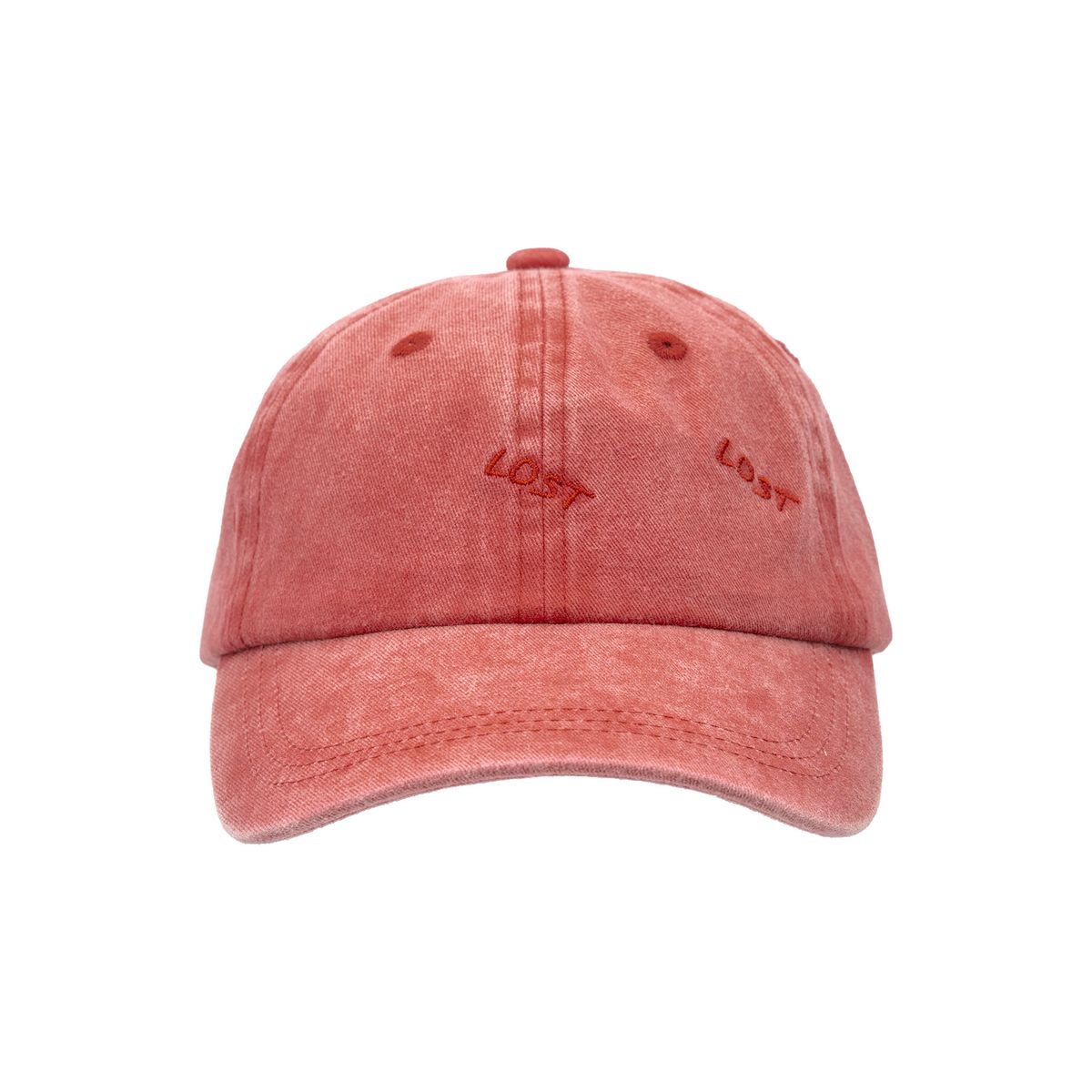 Unisex rktbns "Lost Dad Hat Cap - washed red