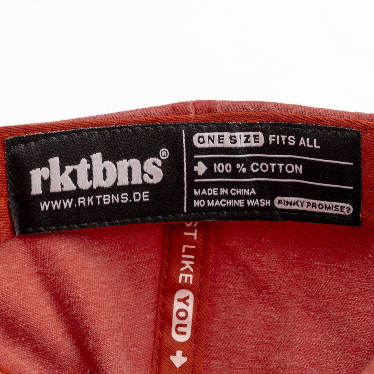 Unisex rktbns "Lost Dad Hat Cap - washed red