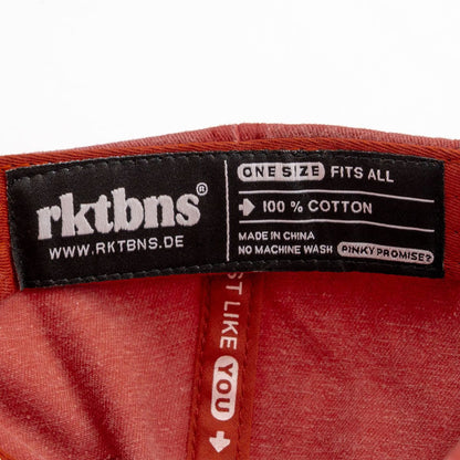 Unisex rktbns "Lost Dad Hat Cap - washed red
