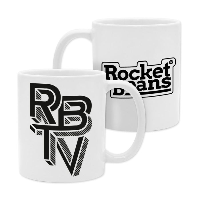 Rocket Beans TV - Escher Schwarz - Tasse