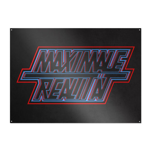 Rocket Beans TV - Maximale Realität - Metallschild