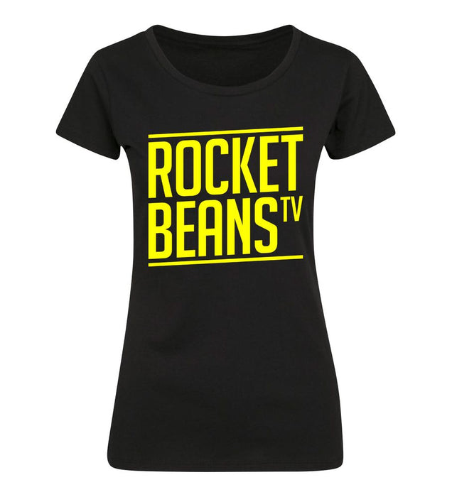 Rocket Beans TV - Slant Typo - Girlshirt