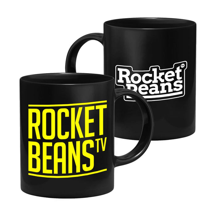 Rocket Beans TV - Slant Typo - Tasse