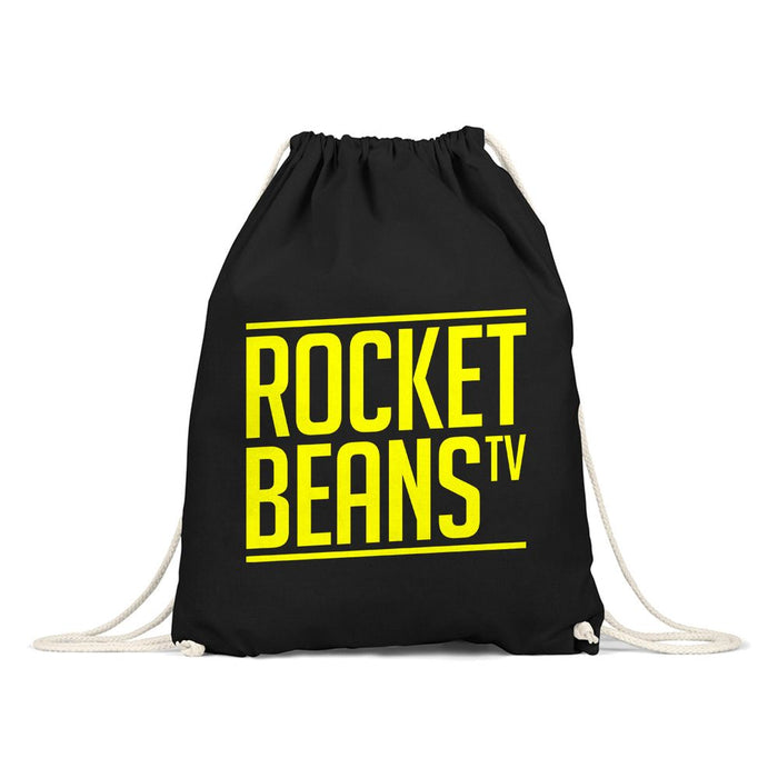 Rocket Beans TV - Slant Typo - Turnbeutel